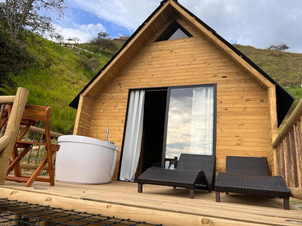 Nalua Glamping Y Hotel Сан-Херонимо Экстерьер фото