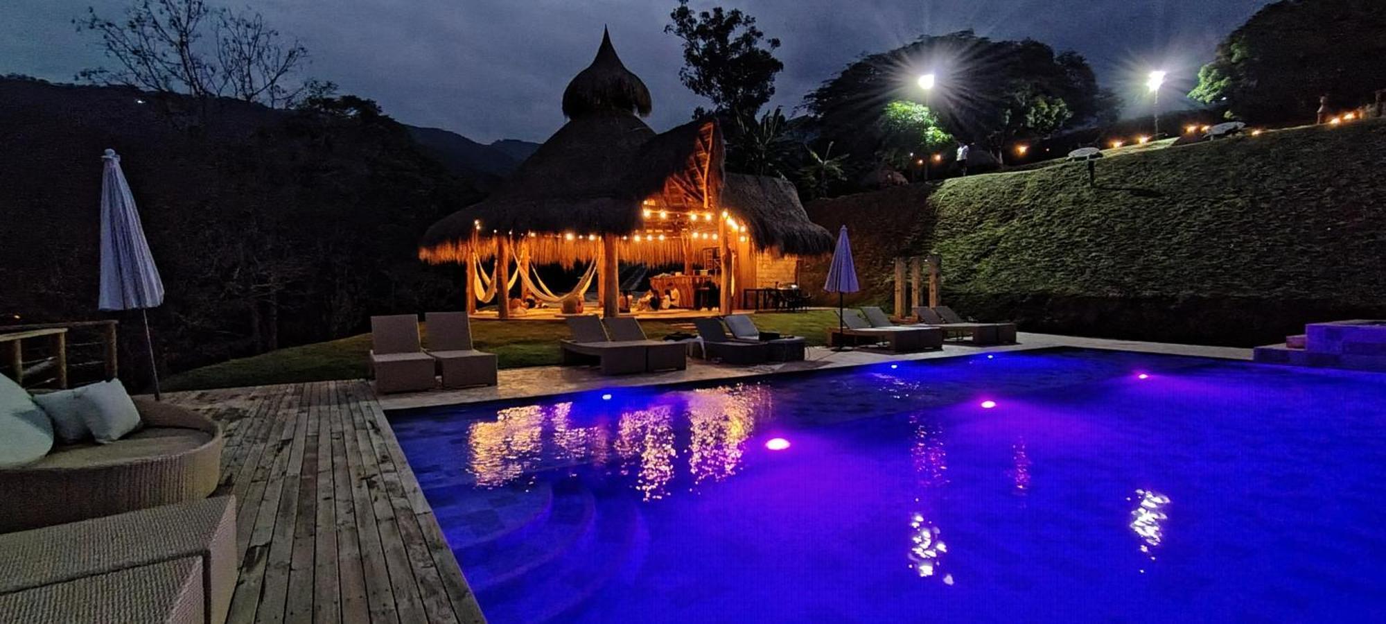 Nalua Glamping Y Hotel Сан-Херонимо Экстерьер фото